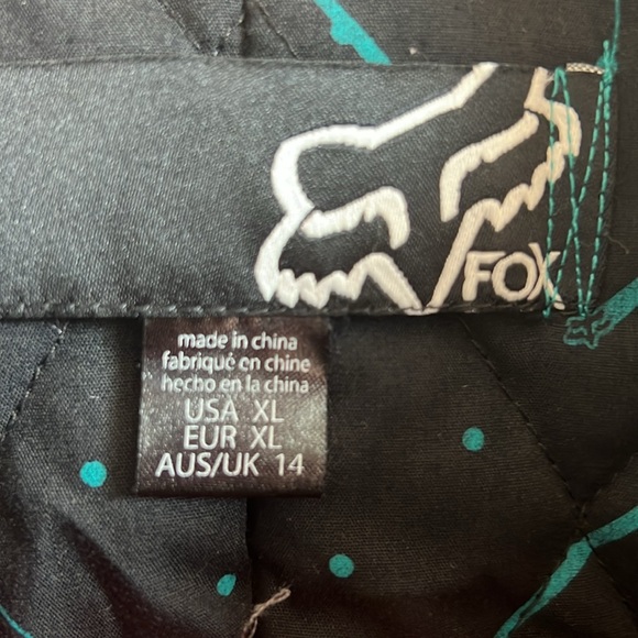 Vintage fox racing winter coat jacket - Picture 2 of 7